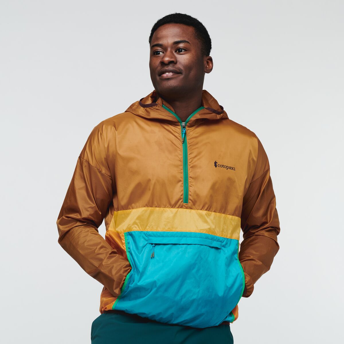 Teca Windbreaker Halfzip - Men's, Wallaby