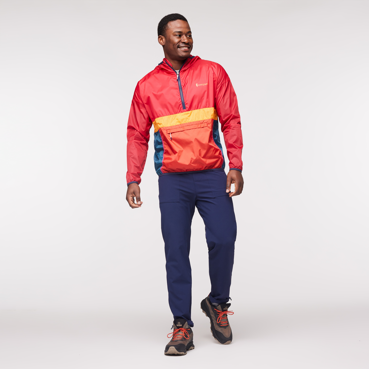 Teca Half-Zip Windbreaker - Men's, Strike Out