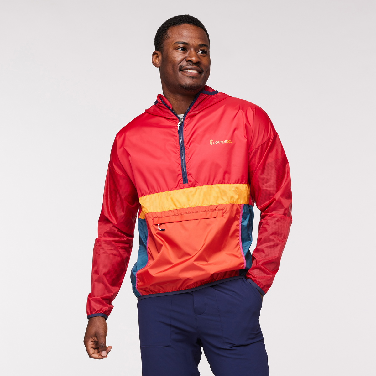 Teca Half-Zip Windbreaker - Men's, Strike Out