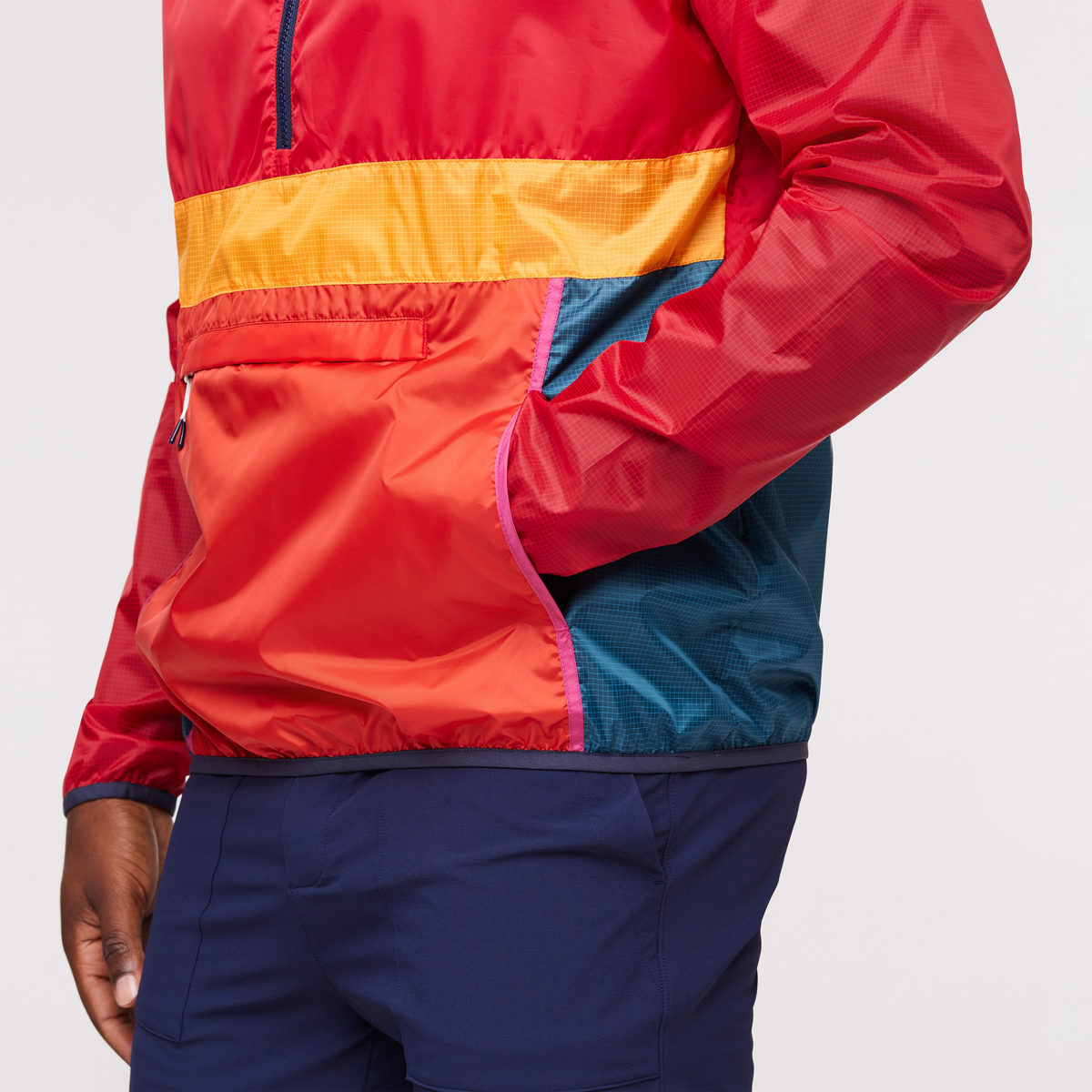 Teca Half-Zip Windbreaker - Men's, Strike Out