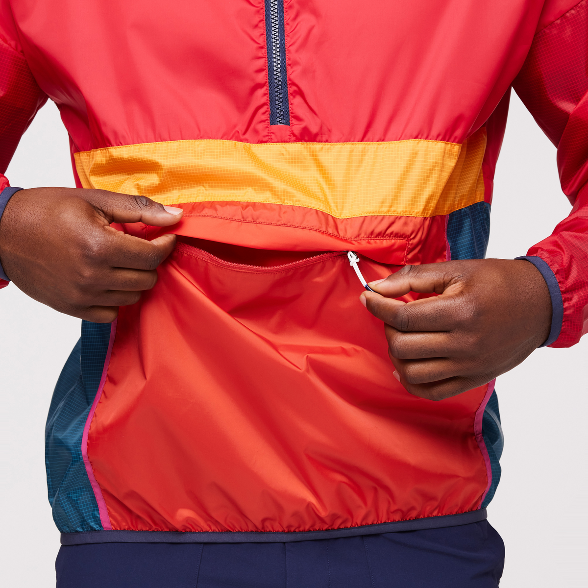 Teca Half-Zip Windbreaker - Men's, Strike Out