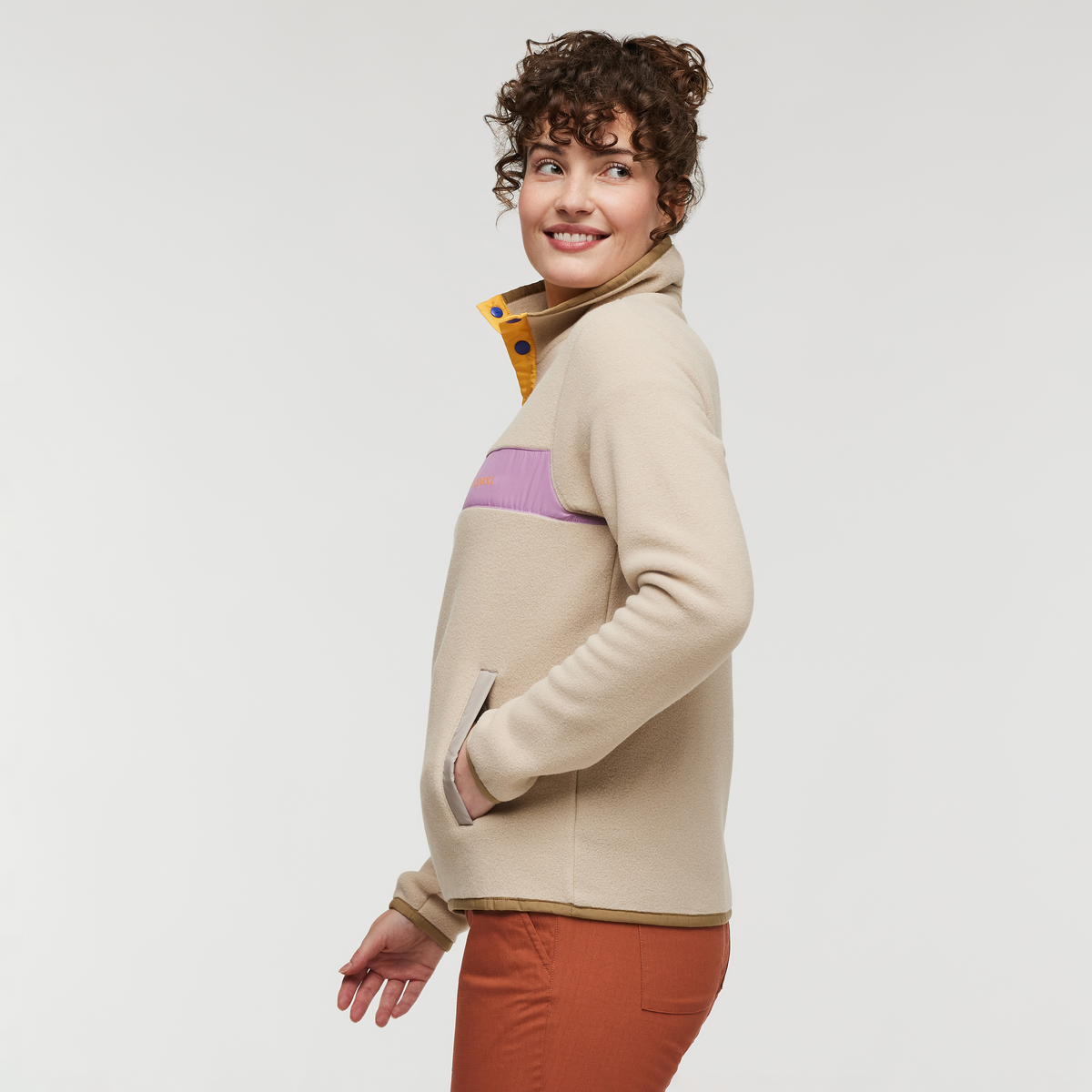 Teca Fleece Pullover - Women's, Sugar Cookie