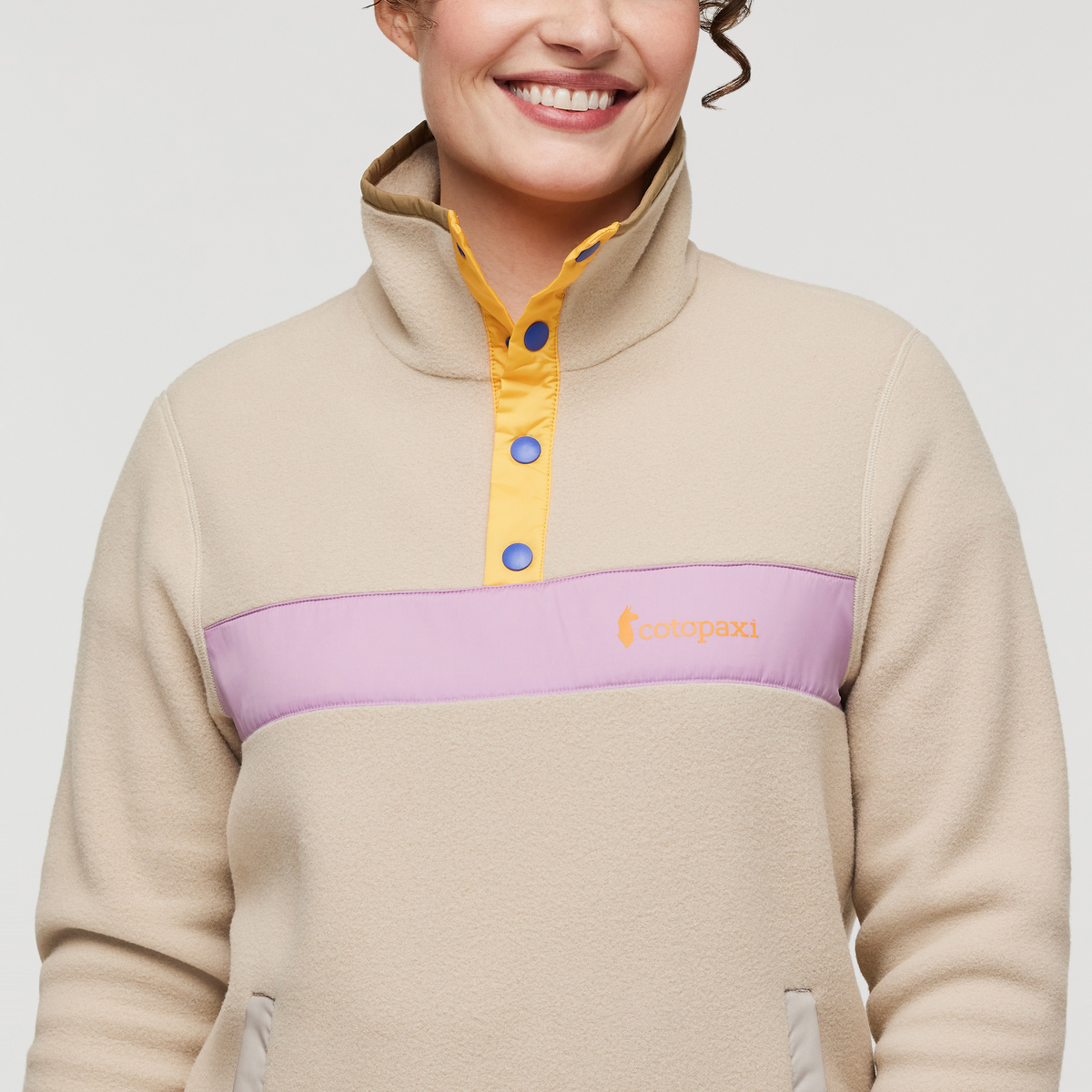 Teca Fleece Pullover - Women's, Sugar Cookie