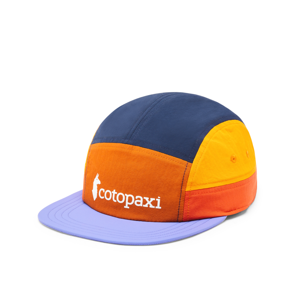 Cotopaxi Tech 5-Panel Hat, Mezcal/Amethyst