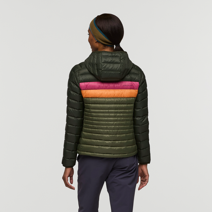 Fuego Hooded Down Jacket - Women's, Woods/Fatigue