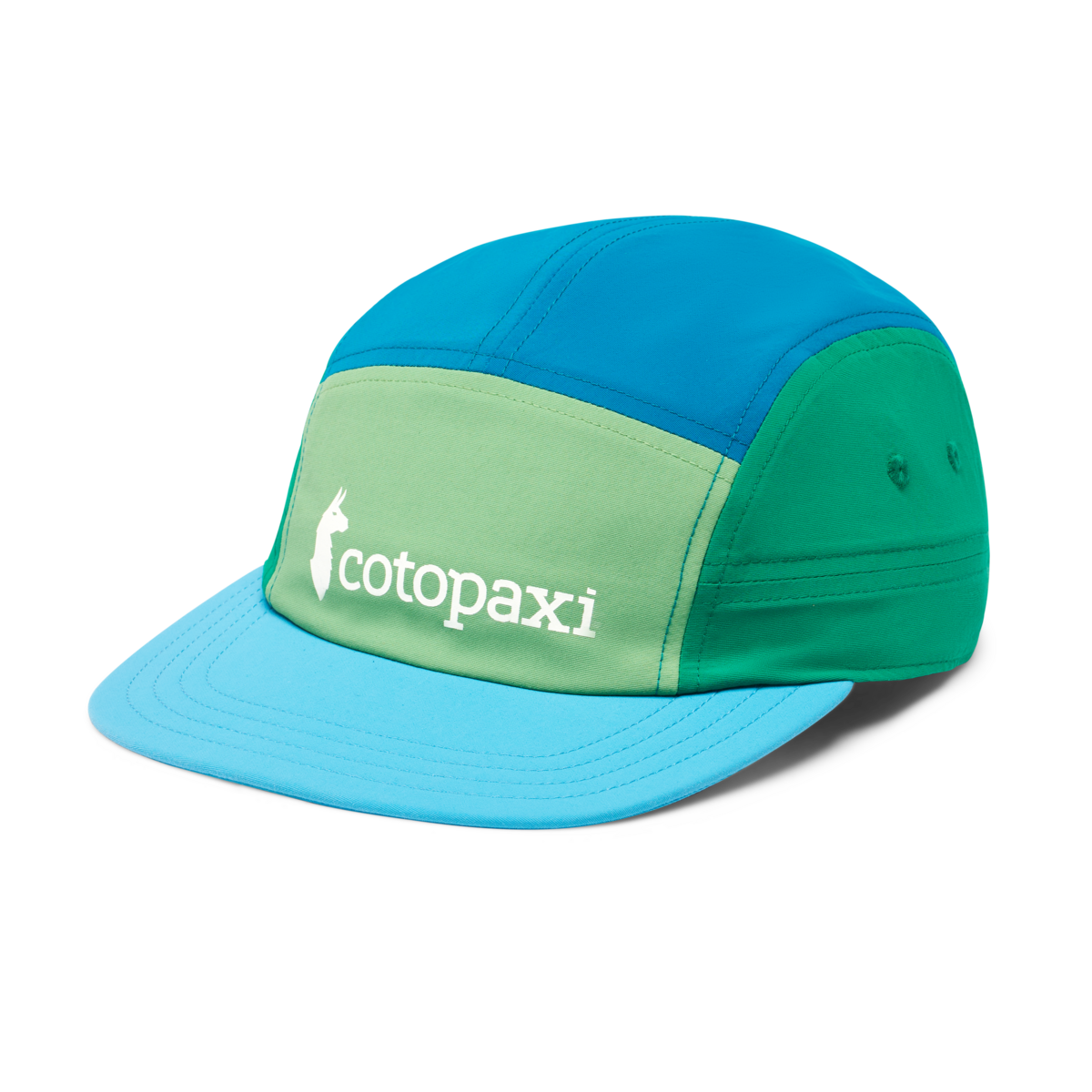 Cotopaxi Tech 5-Panel Hat, Kelp/Poolside