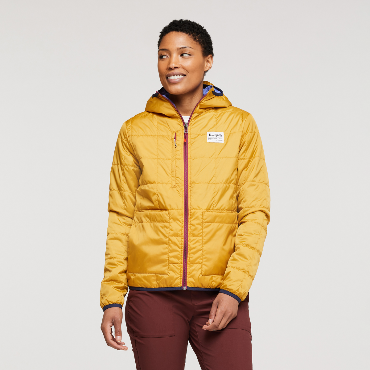 Teca Calido Hooded Reversible Jacket - Women's, Honeybee