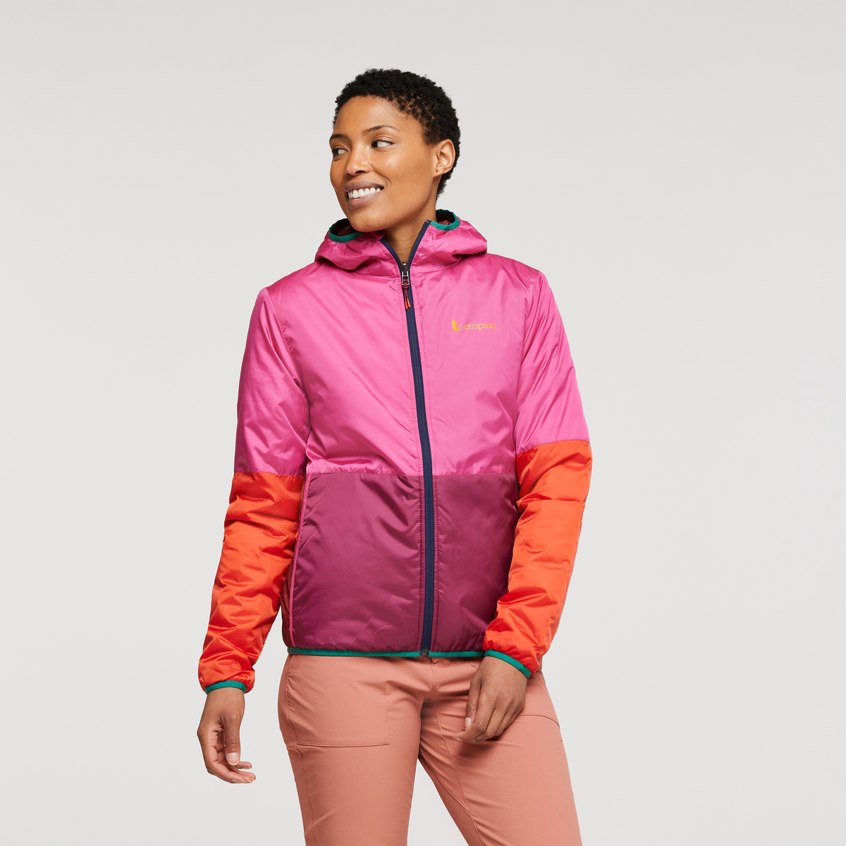 Teca Calido Hooded Reversible Jacket - Women's, Spicy Sweet