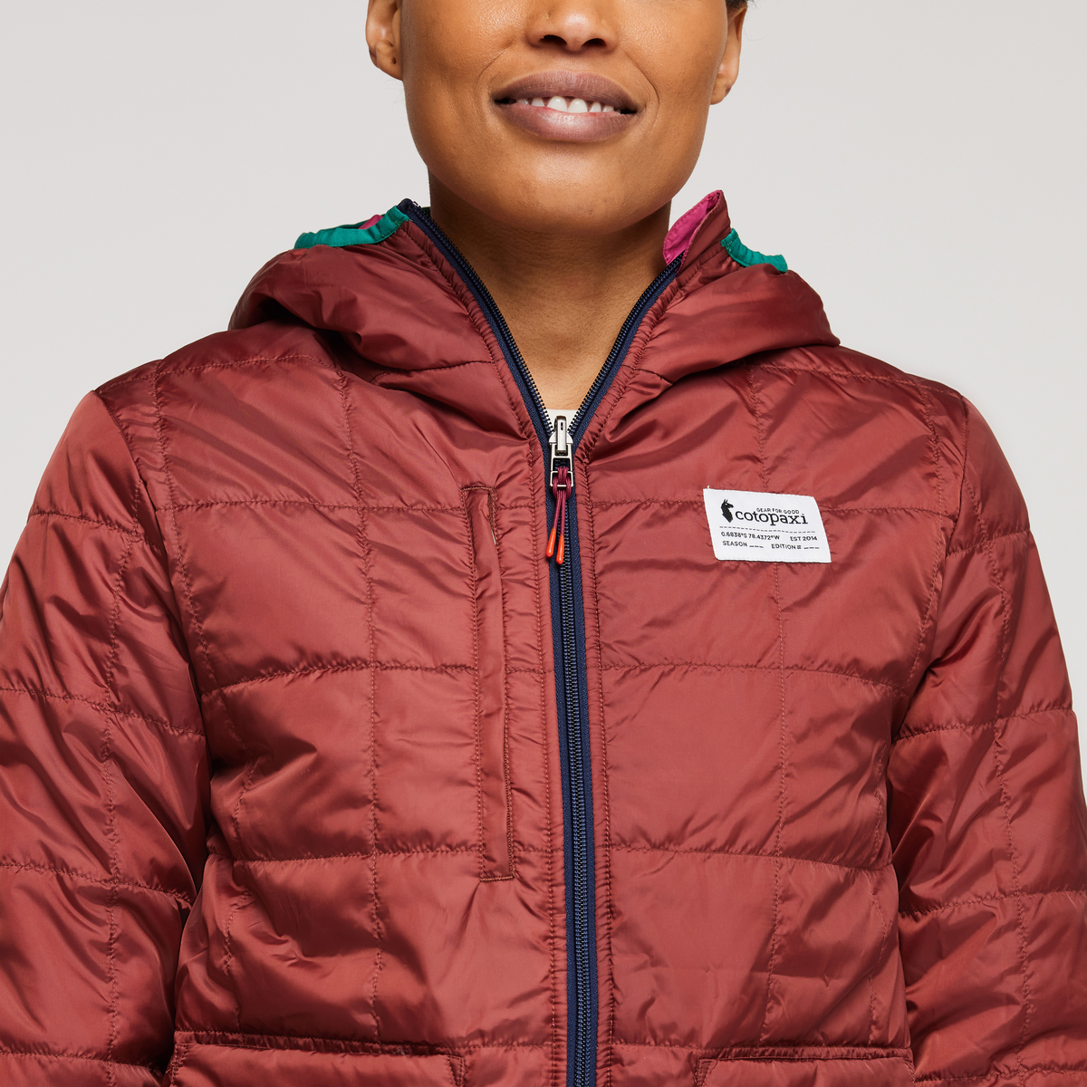 Teca Calido Hooded Reversible Jacket - Women's, Spicy Sweet