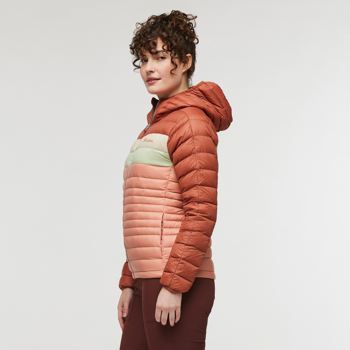 Fuego Down Hooded Jacket - Women's, Faded Brick/Clay