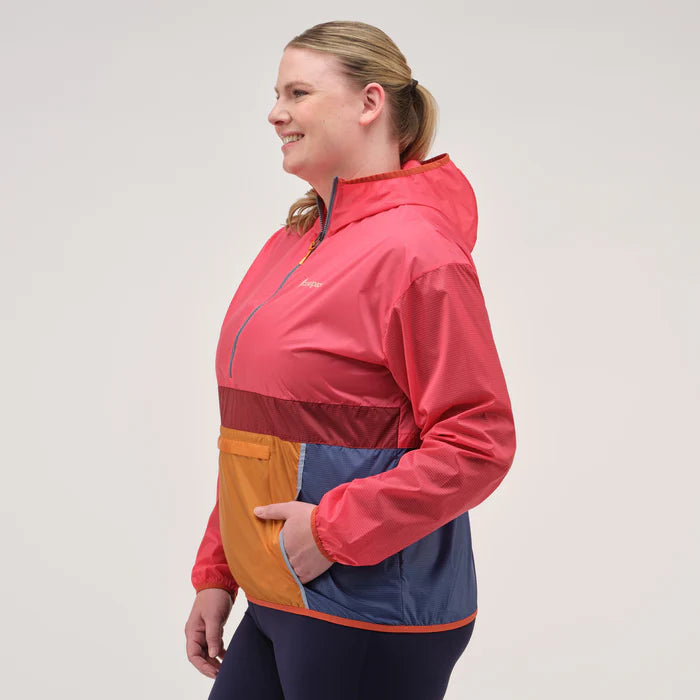 Teca Half-Zip Windbreaker - Women's, Floor Is Lava