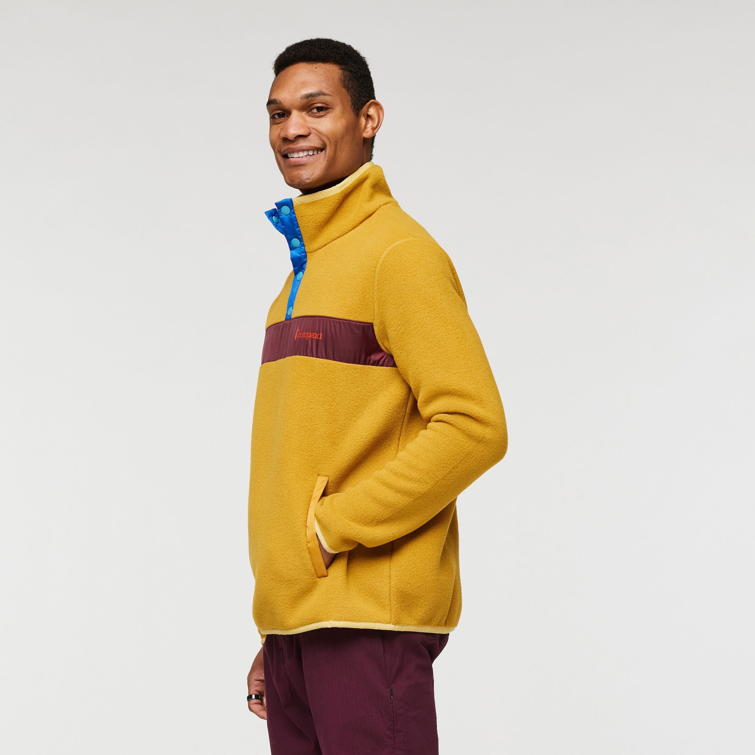 Teca Fleece Pullover - Recycled - Men's, Burger