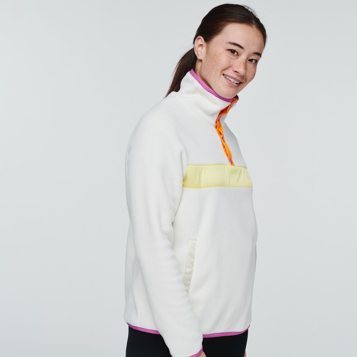 Teca Fleece Pullover - Recycled - Women's, Bee's Knees