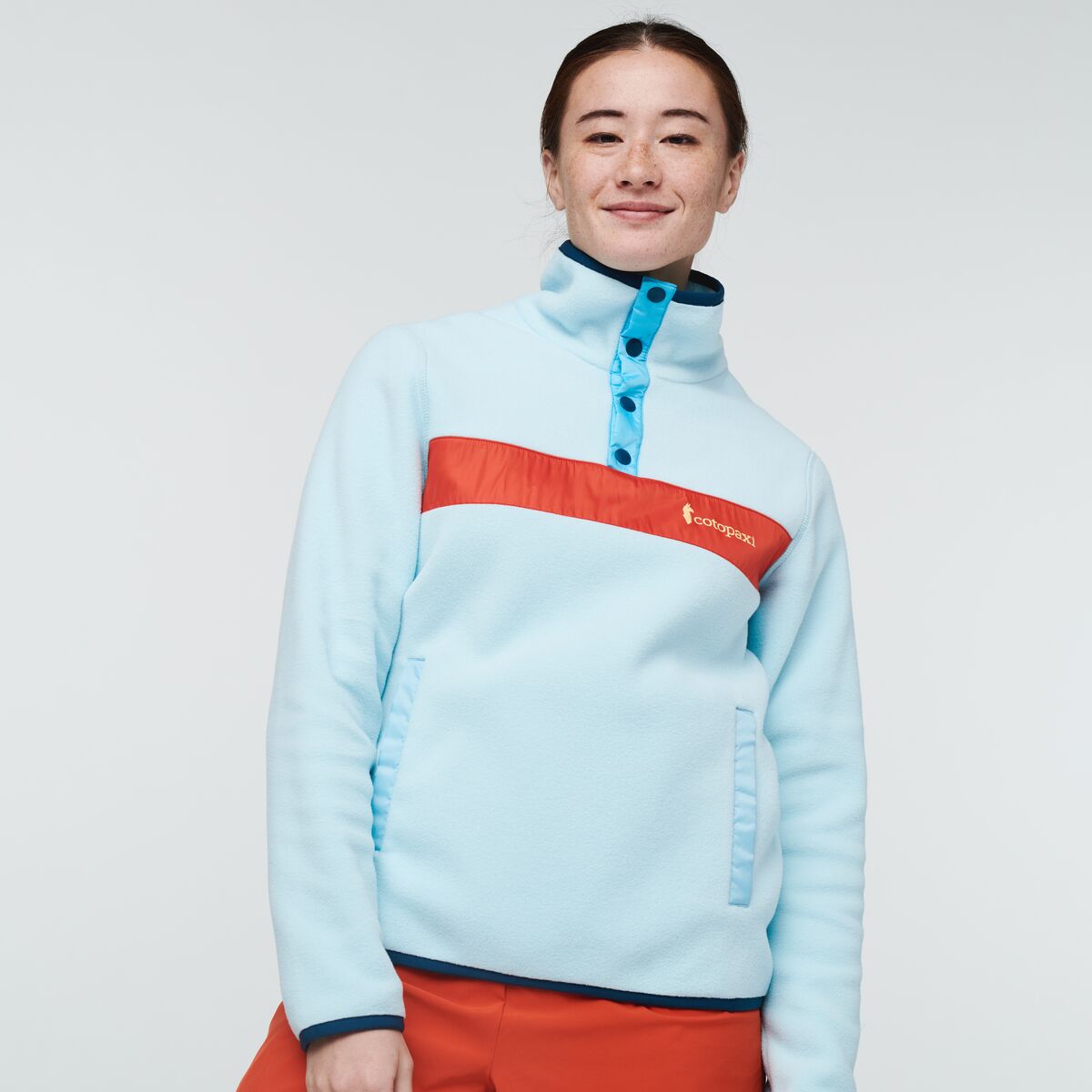 Teca Fleece Pullover - Recycled - Women's, Offshore