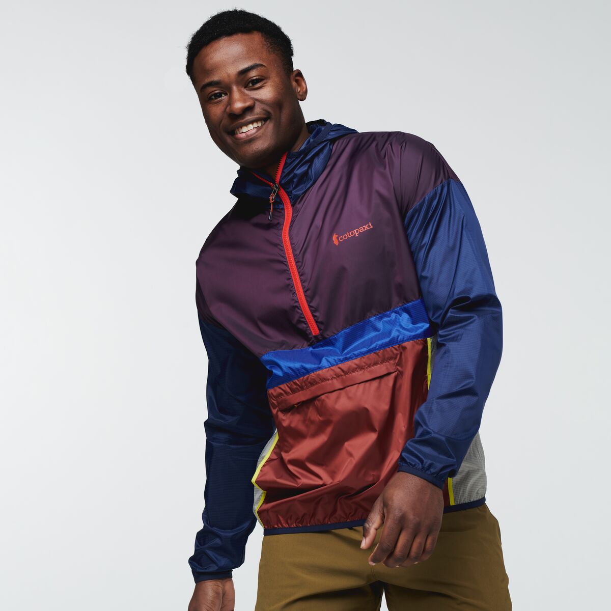 Teca Windbreaker Halfzip - Men's, High Winds