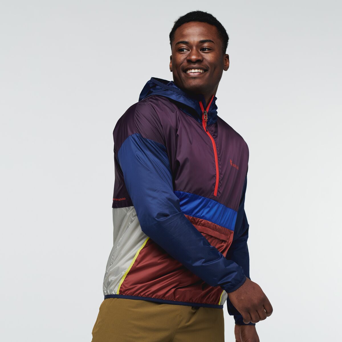 Teca Windbreaker Halfzip - Men's, High Winds