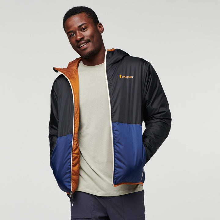 Men's reversible on sale jacket with hood